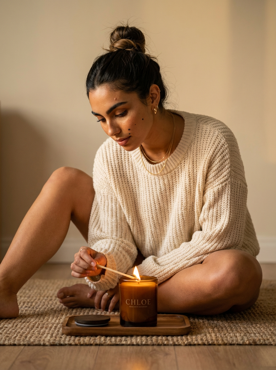 Dusk Candle — Lifestyle